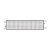 Aluminiumplank 2,5x0,3 meter