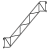 Trappa, aluminium 2 meter